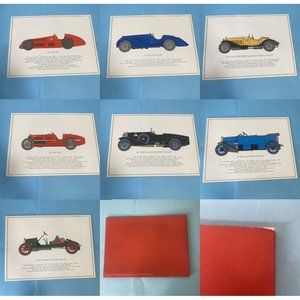 Alfa Romeo Milano LOT Of 7 Art Prints Printed In Italy MINT Condition